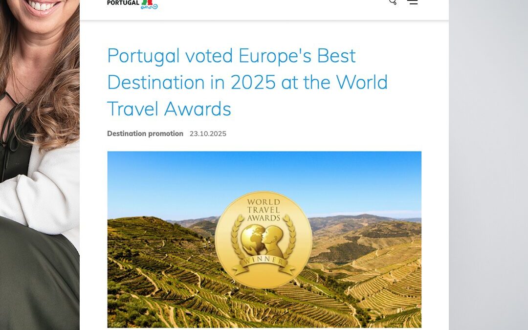 Portugal voted Europe’s Best Destination in 2025 at the World Travel Awards